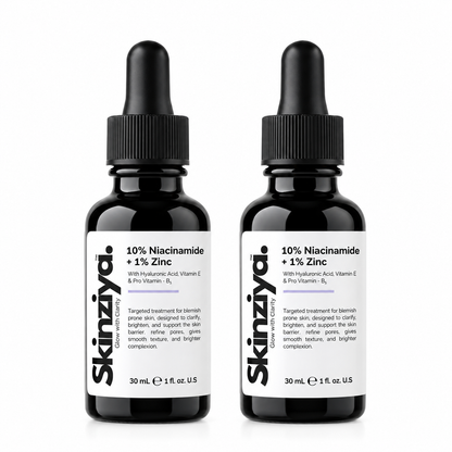 10 % Niacinamide + 1 % Zinc Serum – Pack of 2