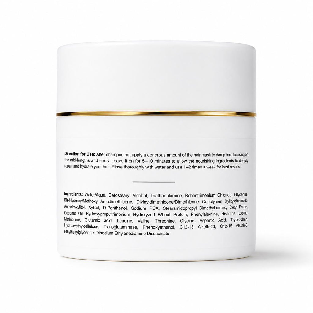 Skinziya Keratin Damage Repair Hair Mask | Deep Conditioning Hair Mask for Dry & Damaged Hair 200 Gms