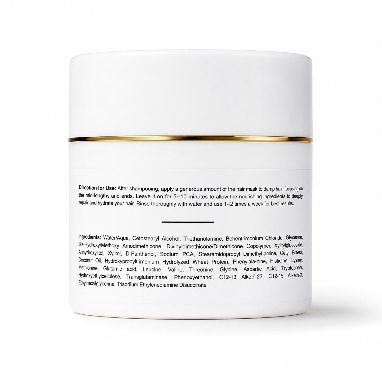 Skinziya Keratin Damage Repair Hair Mask | Deep Conditioning Hair Mask for Dry & Damaged Hair 200 Gms