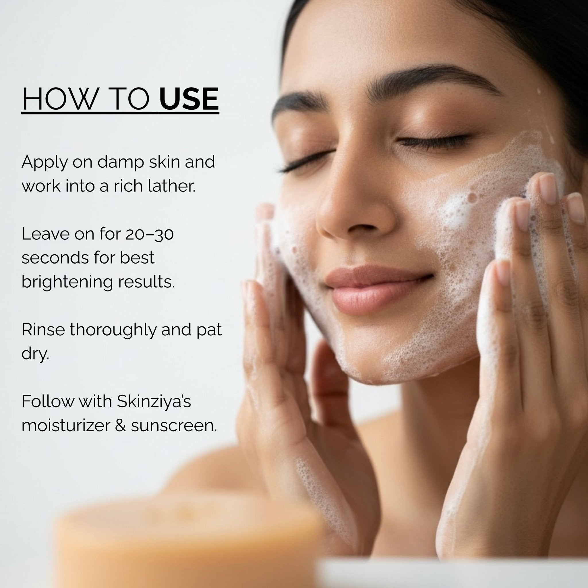 Skinziya Glowjic Kojic Acid Soap – Skin Brightening & Dark Spot Care - Skinziya