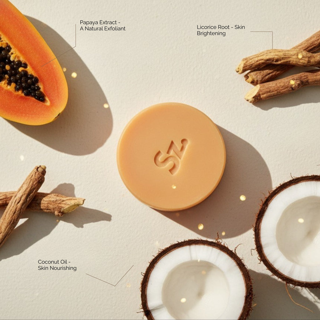 Skinziya Glowjic Kojic Acid Soap – Skin Brightening & Dark Spot Care - Skinziya